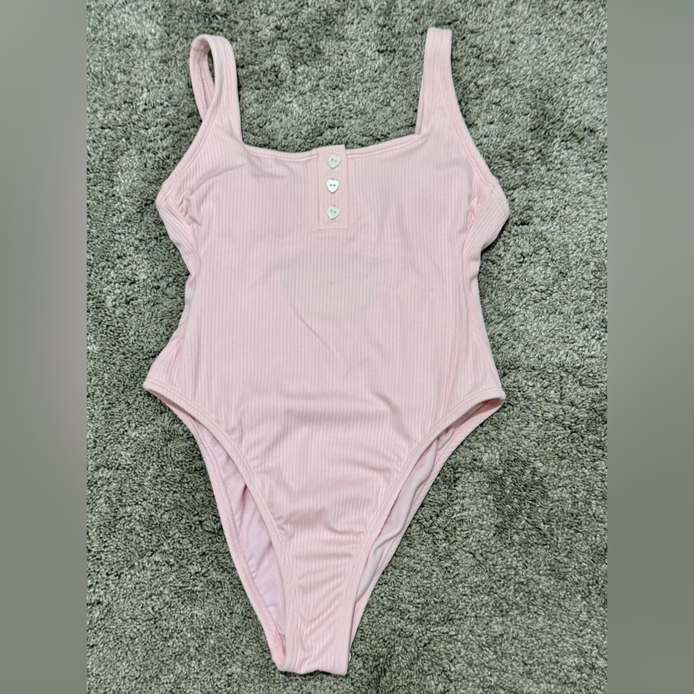 Stoney Clover Lane x Target One Piece Swimsuit-Limited Ed.-Pink-Size XS